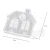 Foremka silikonowa Domek N014462 Ideen mit herz