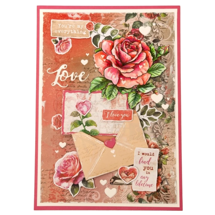 Stempel silikonowy Borders Love of my life SL-LL-STAMP777 Studio Light