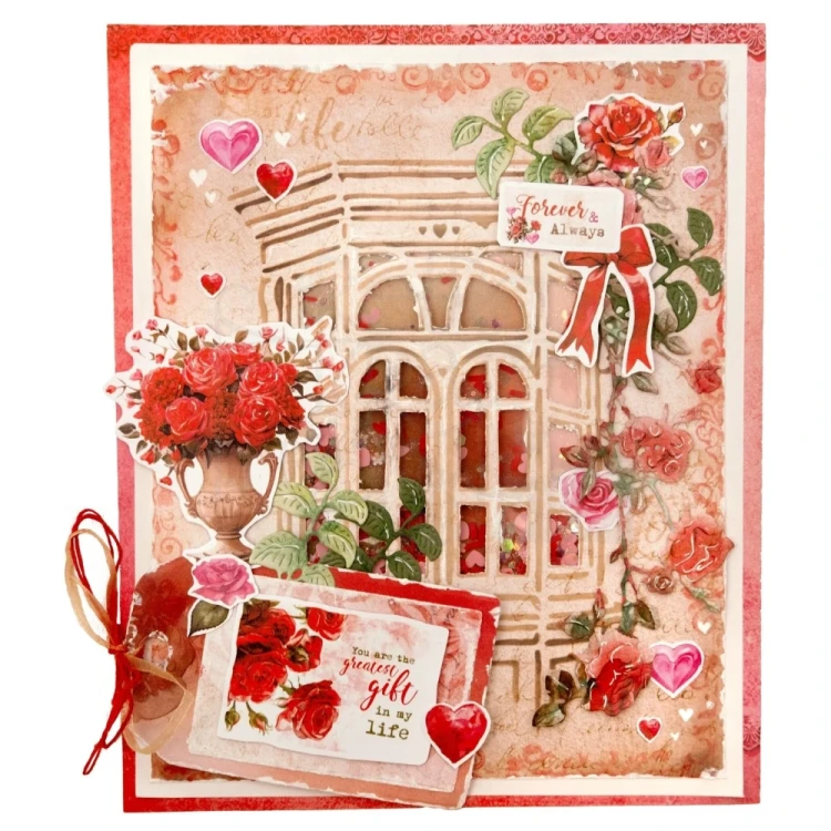 Stempel silikonowy Borders Love of my life SL-LL-STAMP777 Studio Light