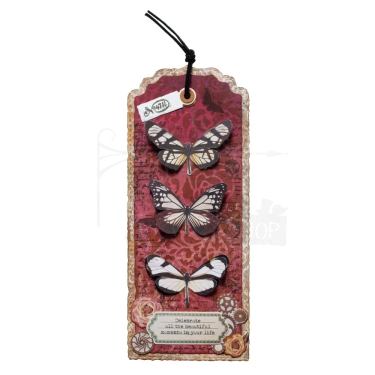 Stempel silikonowy Script background Grunge Collection SL-GR-STAMP891 Studio Light