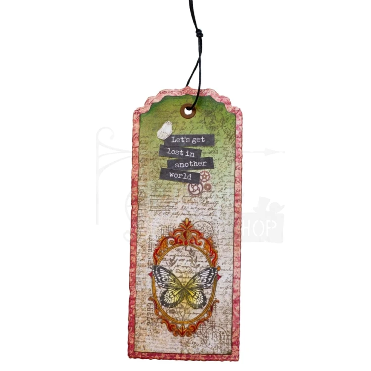 Stempel silikonowy Script background Grunge Collection SL-GR-STAMP891 Studio Light