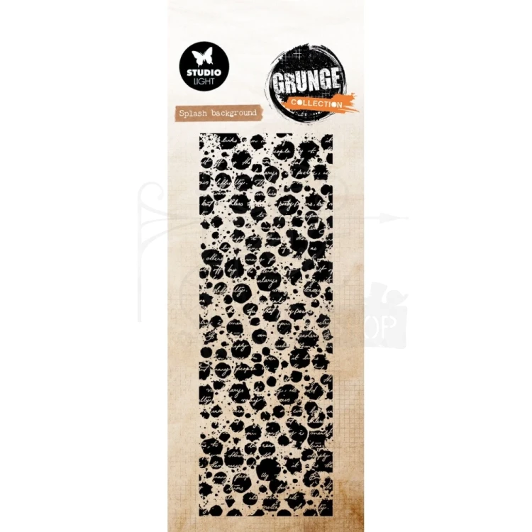 Stempel silikonowy Splash background Grunge Collection SL-GR-STAMP890 Studio Light