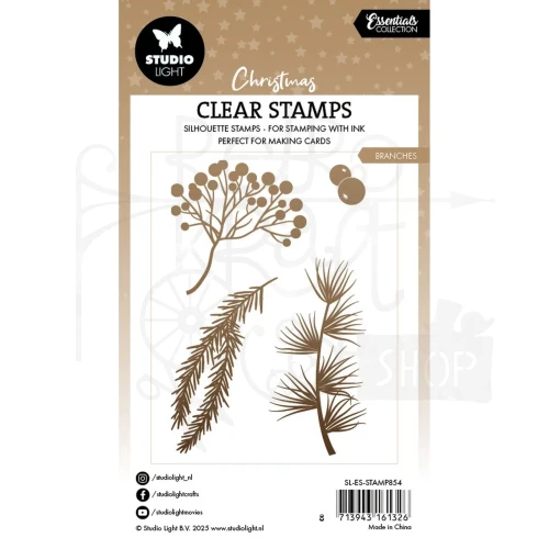 Stempel silikonowy Forest animals Essentials SL-ES-STAMP854 Studio Light
