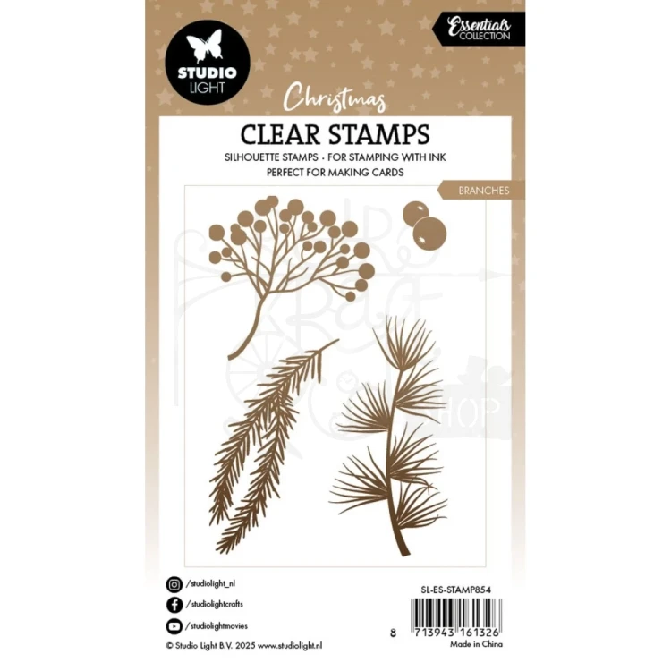 Stempel silikonowy Forest animals Essentials SL-ES-STAMP854 Studio Light