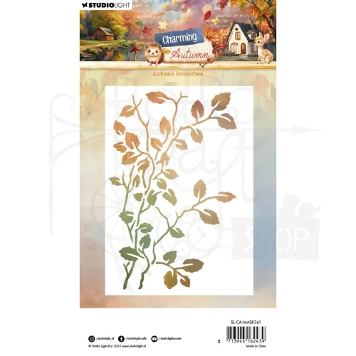 Szablon maska A6 Autumn branch SL-CA-MASK361 Studio Light