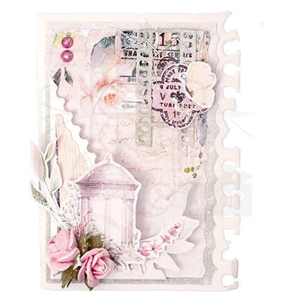 Zestaw wykrojników i stempli Postage stamps Romantic Moments JMA-RM-SCD63 Studio Light