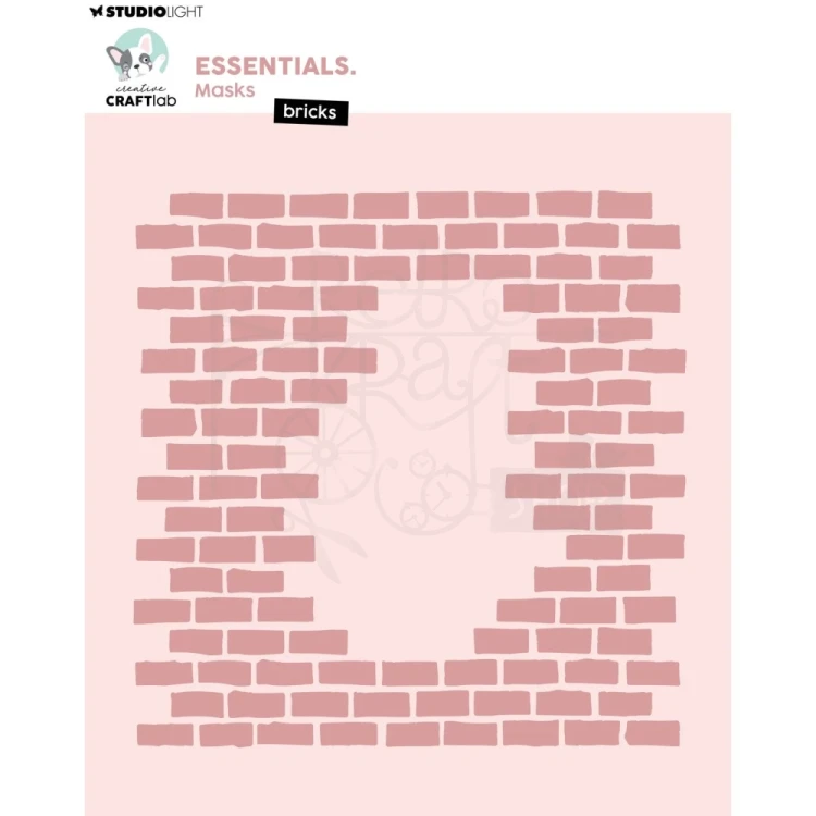 Szablon maska 20x20 Bricks Essentials CCL-ES-MASK367 Studio Light
