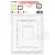Ozdoby papierowe ramki Photo frames Art By Marlene ABM-25-PE43 Studio Light