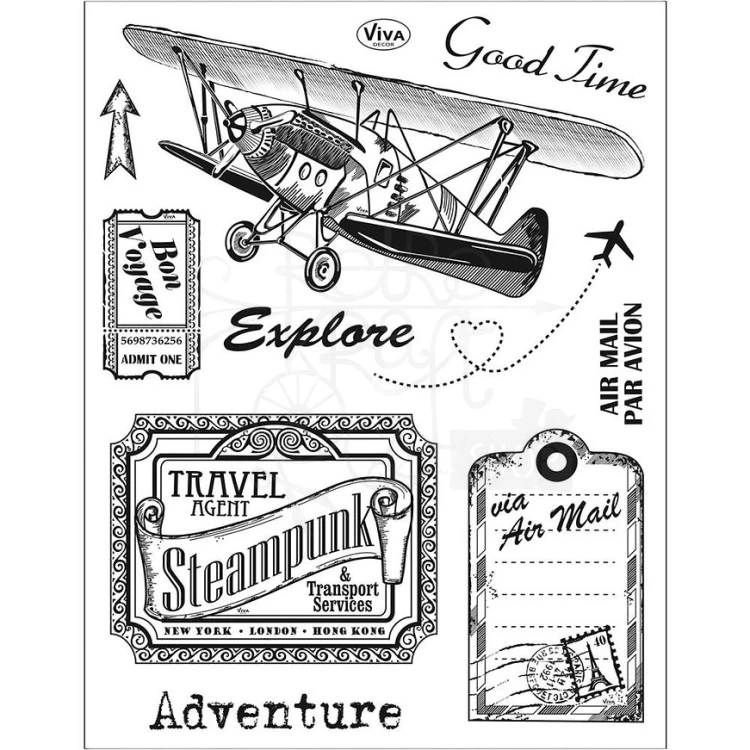 Stempel silikonowy Adventure 400311100 Viva Decor