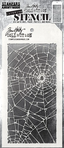 Szablon maska 12x22cm Shatter THS014 Tim Holtz Stampers Anonymous