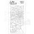 Szablon maska 12x22cm Shatter THS014 Tim Holtz Stampers Anonymous