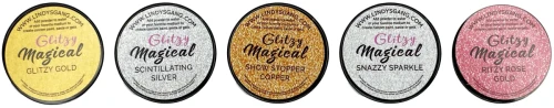 Zestaw pigmentów Flat Glitzy Magicals MAG-GLITZ-01 Lindy's Stamp Gang