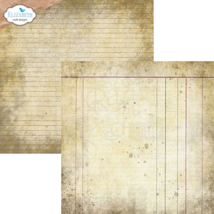 Zestaw papierów 30x30 Art Journal Specials Backgrounds Volume 3 12 arkuszy C035 Elizabeth Craft Design