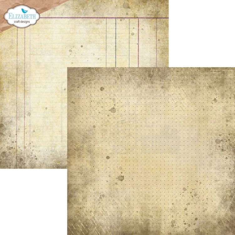 Zestaw papierów 30x30 Art Journal Specials Backgrounds Volume 3 12 arkuszy C035 Elizabeth Craft Design