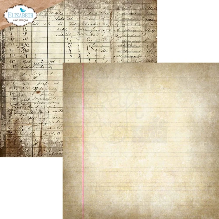 Zestaw papierów 30x30 Art Journal Specials Backgrounds Volume 3 12 arkuszy C035 Elizabeth Craft Design
