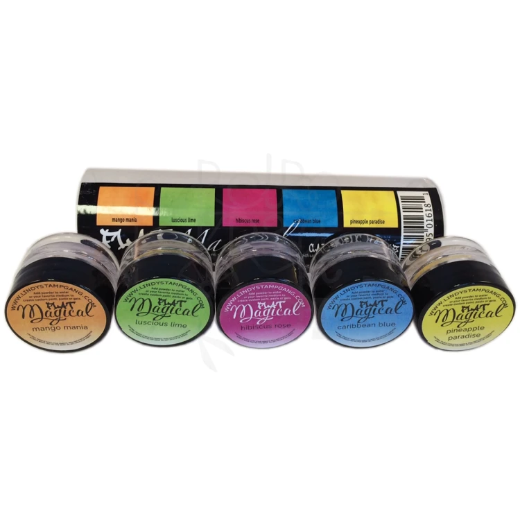 Zestaw pigmentów Flat Magicals Caribbean Cruise MAG-FLAT-01 Lindy's Stamp Gang