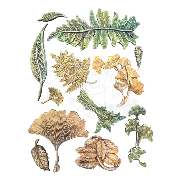 Foremka silikonowa A5 Herbarium Silvae Botanik KACMA597 Stamperia