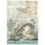 Papier ryżowy A6 Herbarium Silvae 8szt DFSA6X02 Stamperia