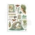 Papier washi A5 Herbarium Silvae 8 arkuszy SBW27 Stamperia