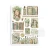 Papier washi A5 Herbarium Silvae 8 arkuszy SBW27 Stamperia