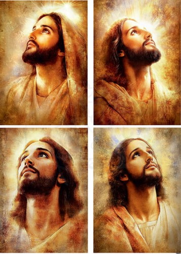 Papier ryżowy do decoupage A4 Jezus 3985