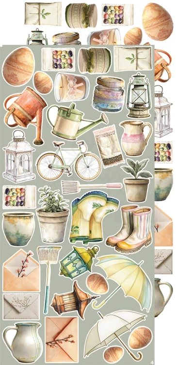 Zestaw dodatków 15x30 Creative Extras - 02 - Spring CC-CEX-02 Craft O'Clock