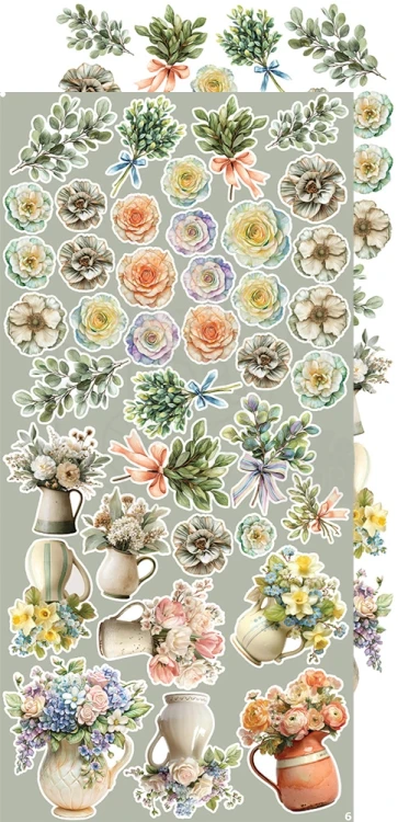 Zestaw dodatków 15x30 Creative Extras - 02 - Spring CC-CEX-02 Craft O'Clock