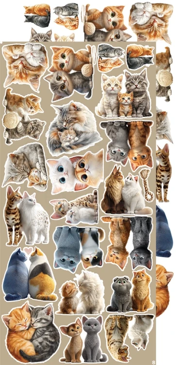 Zestaw dodatków 15x30 Creative Extras - 03 - Cats CC-CEX-03 Craft O'Clock