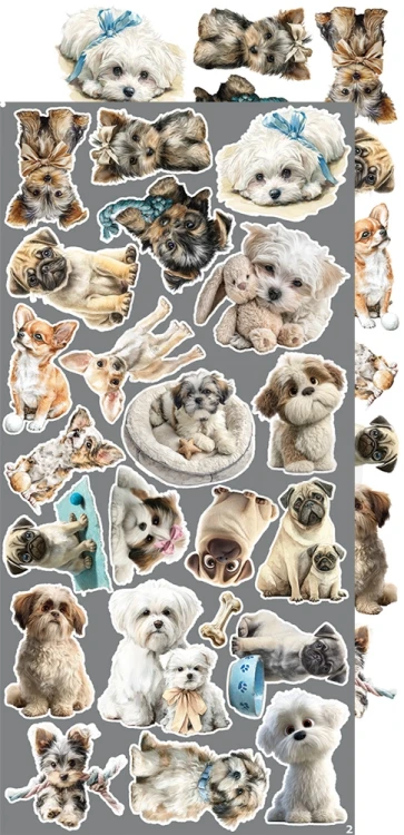 Zestaw dodatków 15x30 Creative Extras - 04 - Dogs CC-CEX-04 Craft O'Clock