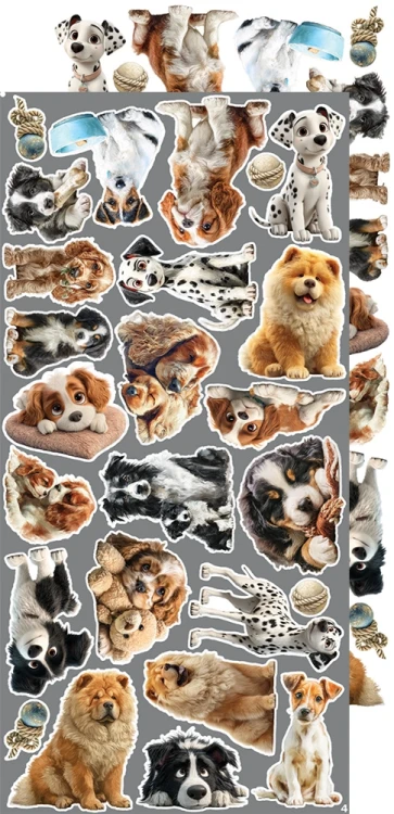 Zestaw dodatków 15x30 Creative Extras - 04 - Dogs CC-CEX-04 Craft O'Clock