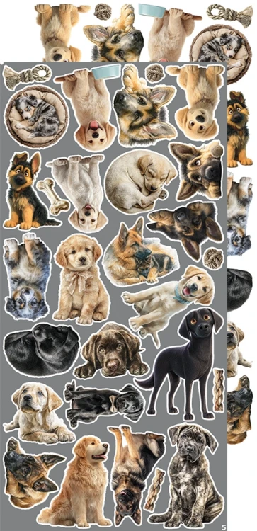 Zestaw dodatków 15x30 Creative Extras - 04 - Dogs CC-CEX-04 Craft O'Clock