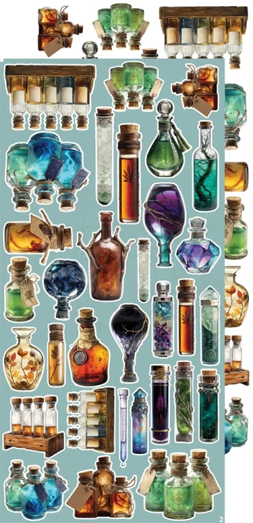 Zestaw dodatków 15x30 Creative Extras - 05 - Alchemy CC-CEX-05 Craft O'Clock
