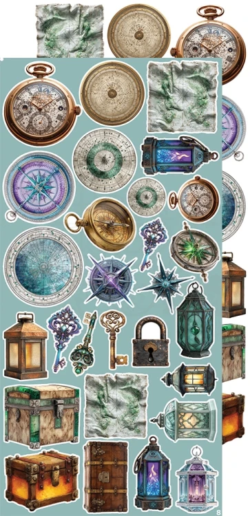Zestaw dodatków 15x30 Creative Extras - 05 - Alchemy CC-CEX-05 Craft O'Clock