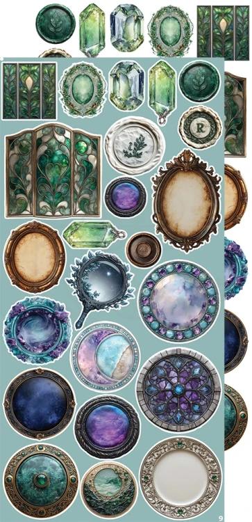 Zestaw dodatków 15x30 Creative Extras - 05 - Alchemy CC-CEX-05 Craft O'Clock