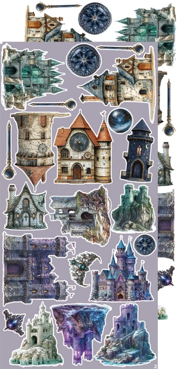 Zestaw dodatków 15x30 Creative Extras - 06 - Magic CC-CEX-06 Craft O'Clock