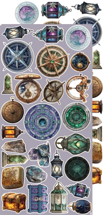 Zestaw dodatków 15x30 Creative Extras - 06 - Magic CC-CEX-06 Craft O'Clock