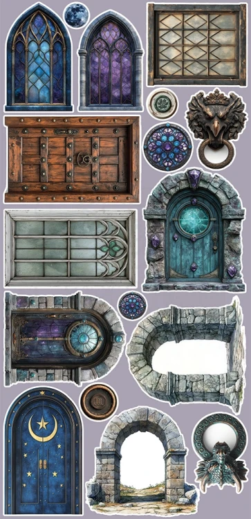 Zestaw dodatków 15x30 Creative Extras - 06 - Magic CC-CEX-06 Craft O'Clock