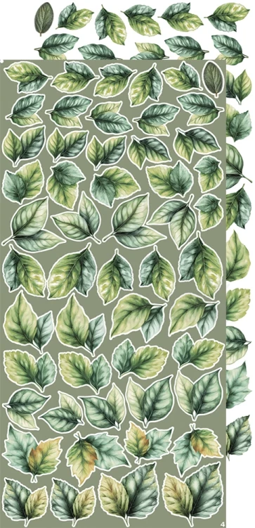Zestaw dodatków 15x30 Creative Extras - 07 - Leaves #1 CC-CEX-07 Craft O'Clock