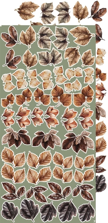 Zestaw dodatków 15x30 Creative Extras - 07 - Leaves #1 CC-CEX-07 Craft O'Clock