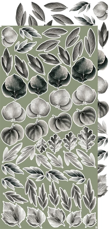 Zestaw dodatków 15x30 Creative Extras - 07 - Leaves #1 CC-CEX-07 Craft O'Clock