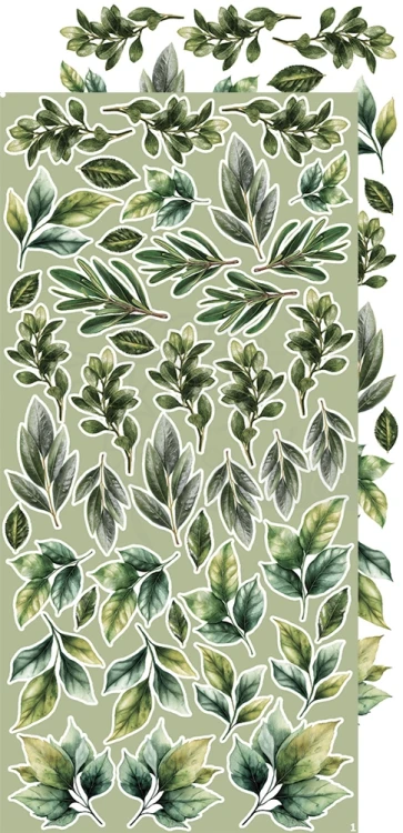 Zestaw dodatków 15x30 Creative Extras - 08 - Leaves #2 CC-CEX-08 Craft O'Clock