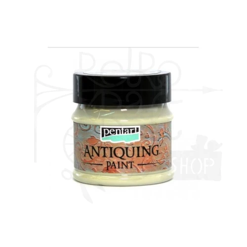 Farba do postarzania Antiquing Paint Kremowa zieleń 50ml 29734 Pentart