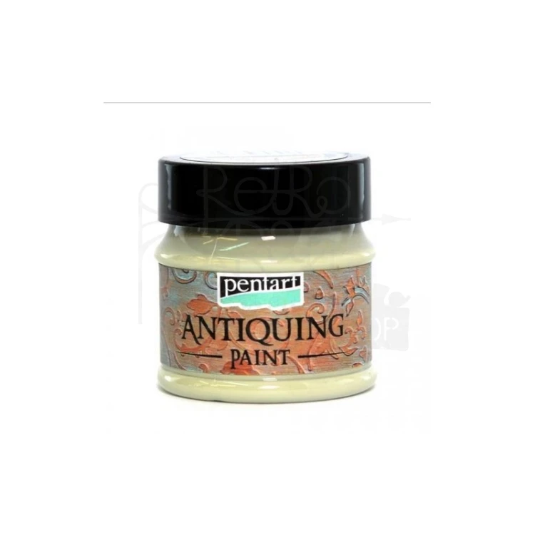 Farba do postarzania Antiquing Paint Kremowa zieleń 50ml 29734 Pentart