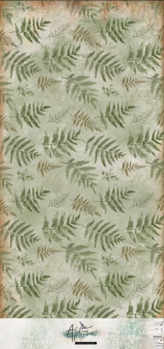 Materiał Fabric 32x67 Friends of the Forest - Tło - liście paproci AA-FOTF-FABRIC-02 Alchemy of Art