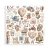 Zestaw papierów do scrapbookingu 20x20 Mini Pad Baby 6 arkuszy SBBMS001 Stamperia