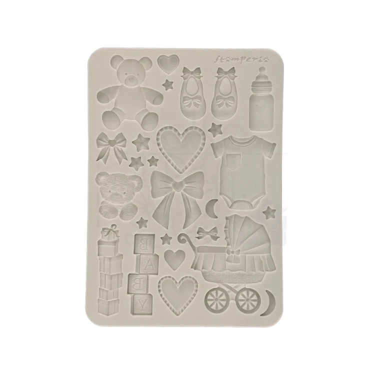 Foremka silikonowa A5 Baby Accesories KACMA601 Stamperia