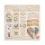 Zestaw papierów do scrapbookingu 20x20 Family 10 arkuszy SBBS137 Stamperia
