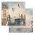 Zestaw papierów do scrapbookingu 20x20 Family 10 arkuszy SBBS137 Stamperia