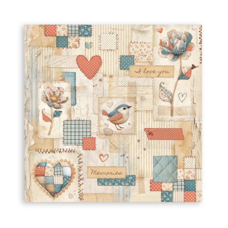 Zestaw papierów jednostronnych do scrapbookingu 20x20 Family 22 arkusze SBBSXB21 Stamperia