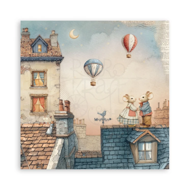 Zestaw papierów jednostronnych do scrapbookingu 20x20 Family 22 arkusze SBBSXB21 Stamperia